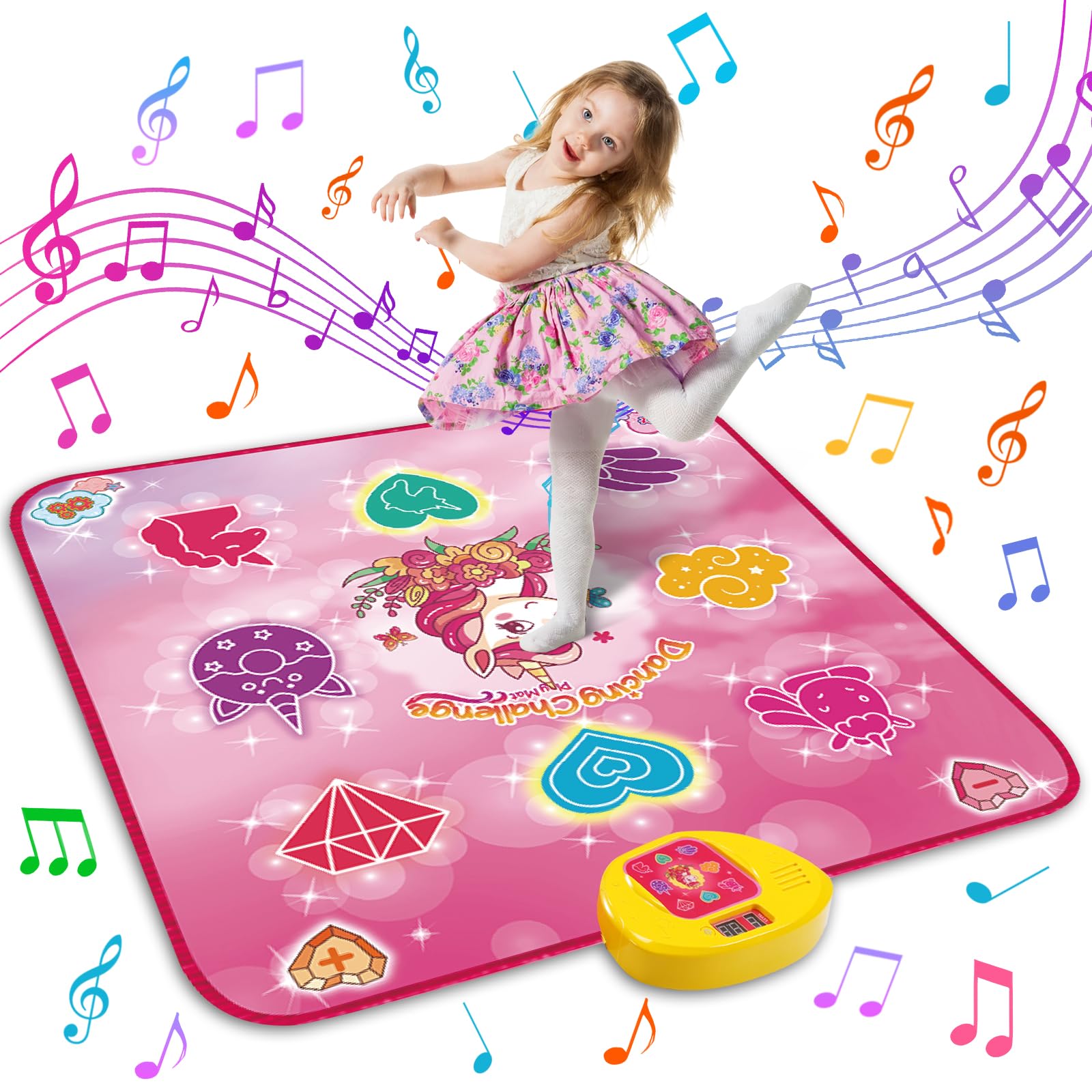 Amazon.com: maysida Unicorn Dance Mat Toys for 3-12 Year Old Girls
